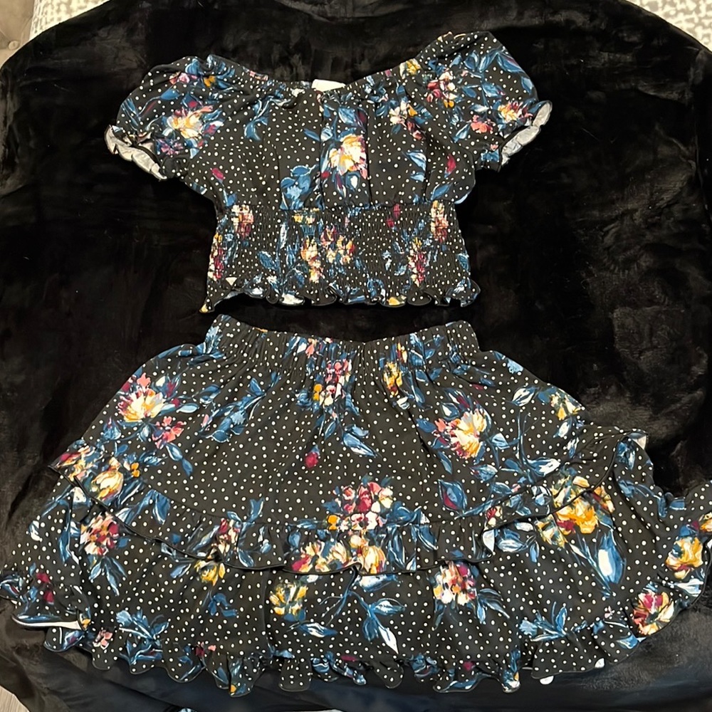 Beautees floral print set